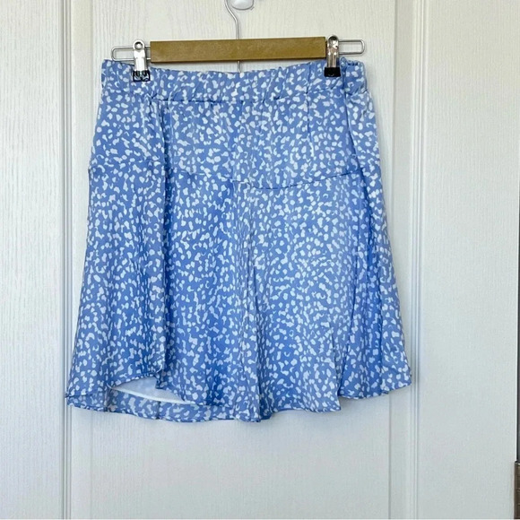 NWT Revolve Three Eighty Two Women’s Skirt Blue White Size Large - Picture 1 of 12